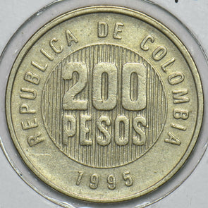 Colombia 1995 200 Pesos 152741 combine shipping