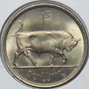Ireland 1955 Shilling Bull animal 240260 combine shipping