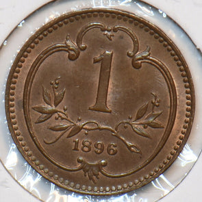 Austria 1896 Heller Eagle animal 151466 combine shipping