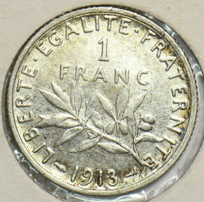 France 1913 Franc 197437 combine shipping