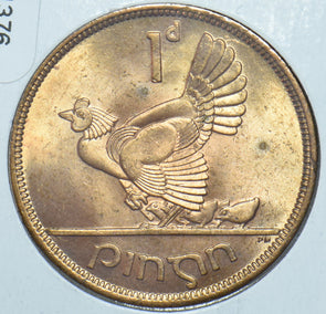 Ireland 1968 Penny Hen with chicks animal 191376 combine shipping