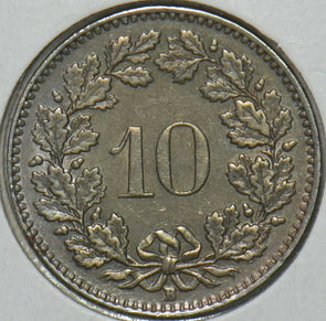 Switzerland 1943 10 Rappen 196328 combine shipping