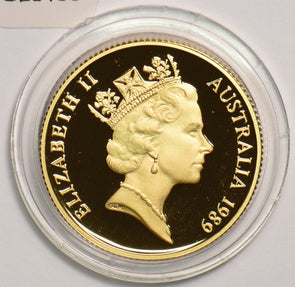 Australia 1989 proof 200 Dollars gold 0.2948oz AGW 10,020 Minted Rare! In mint c