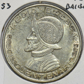 Panama 1953 1/2 Balboa 292628 combine shipping