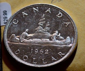 Canada 1962 Dollar BU CA0028 combine shipping