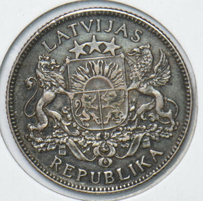 Latvia 1924 Lats 295645 combine shipping