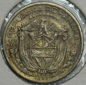 Panama 1953 1/10 Balboa 153101 combine shipping
