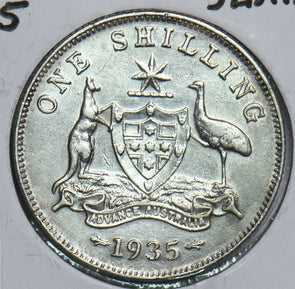 Australia 1935 Shilling 241104 combine shipping