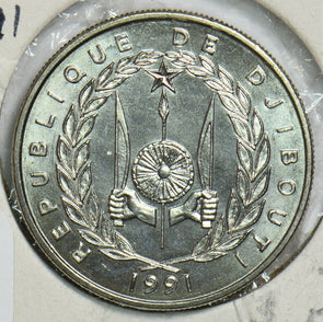 Djibouti 1991 50 Francs Camel animal 197999 combine shipping