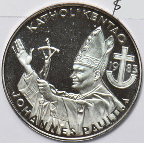 Austria 1983 500 Schilling Proof Pope visit John Paul II A0095 combine shipping