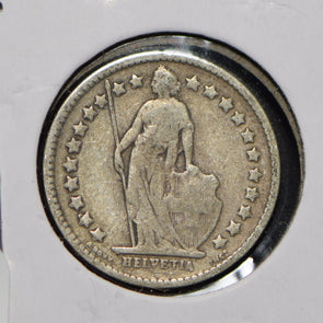 Switzerland 1906 1/2 Franc  900753 combine shipping