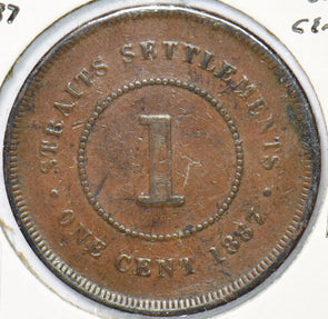 Straits Settlements 1897 Cent  291067 combine shipping