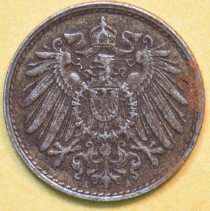 Germany 1916 5 Pfennig Eagle animal 902344 combine shipping