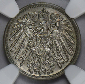 NG0217 Germany 1903 G 5 Pfennig NGC MS 65 combine shipping