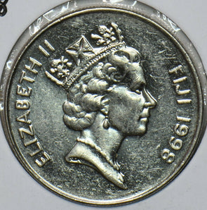 Fiji 1998 10 Cents 903625 combine shipping