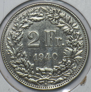 Switzerland 1940 2 Francs 194570 combine shipping