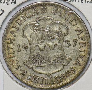 South Africa 1937 2 Shillings 151556 combine shipping