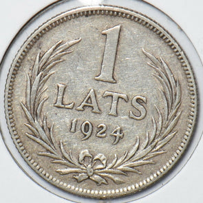 Latvia 1924 Lats 295466 combine shipping