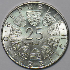 Austria 1969 25 Schilling Peter Rosegger 240226 combine shipping