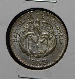 Colombia 1953 20 Centavos  290292 combine shipping