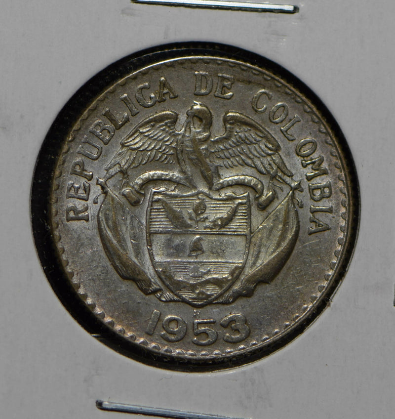 Colombia 1953 20 Centavos  290292 combine shipping