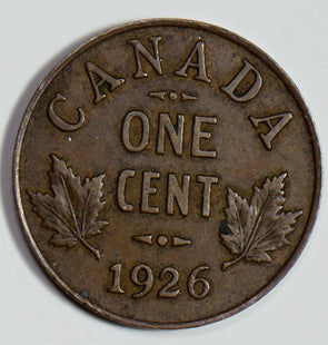 Canada 1926 Small Cent  CA0262 combine shipping