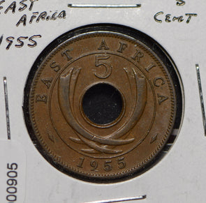 East Africa 1955 5 Cents  900905 combine shipping