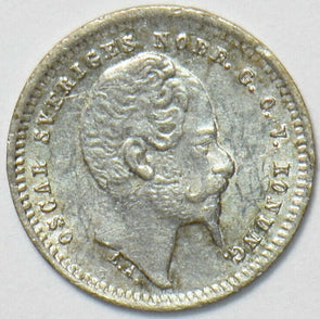 Sweden 1859 10 Ore 192791 combine shipping