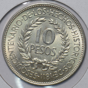 Uruguay 1961 10 Pesos 294162 combine shipping