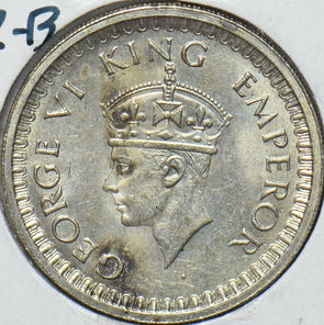 British India 1942 1/2 Rupee  191782 combine shipping