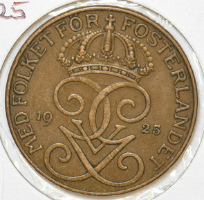 Sweden 1925 5 Ore 240446 combine shipping