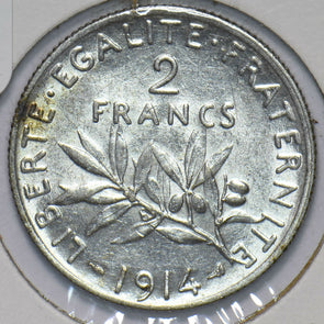France 1914 2 Francs 292442 combine shipping