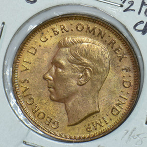 Australia 1938 Georgivs VI 1/2 Penny 291367 combine shipping