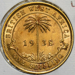 British West Africa 1938 Shilling UNC 297711 combine shipping