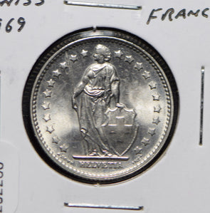 Swiss Cantons 1969 Franc  292256 combine shipping