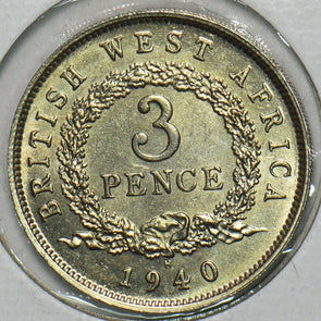 British West Africa 1940 3 Pence 297747 combine shipping