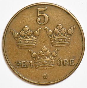 Sweden 1930 5 Ore 240633 combine shipping