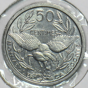 French New Caledonia 1949 50 Centimes Bird animal 196940 combine shipping