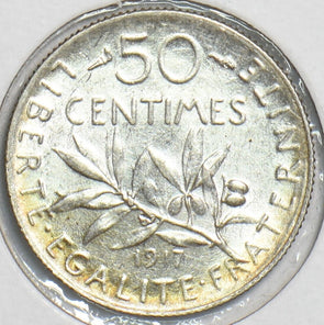 France 1917 50 Centimes 240507 combine shipping