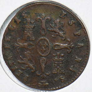 Spain 1840 2 Maravedis 294463 combine shipping