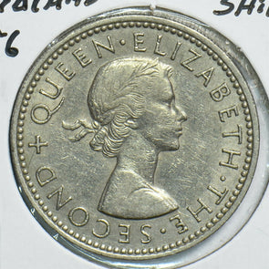 New Zealand 1956 Shilling 197922 combine shipping
