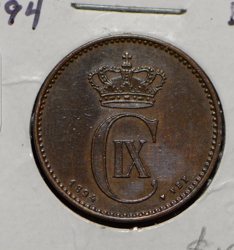 Denmark 1894 2 Ore  290351 combine shipping
