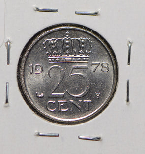 Netherlands 1978 25 Cents  900386 combine shipping
