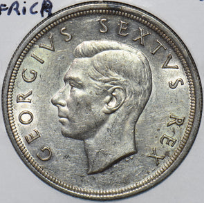 South Africa 1949 5 Shillings Springbok 490837 combine shipping