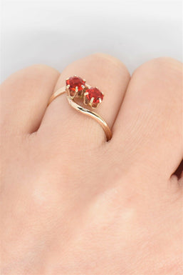 10K Synthetic Ruby Ring RG0048