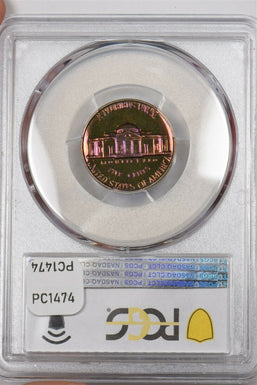 1959 5 Cents PCGS Proof 67 Jefferson Nickel stunning color PC1474 combine shipp