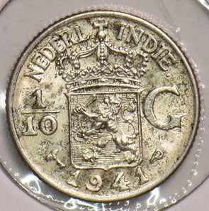 Netherlands East Indies 1941 P 1/10 Gulden 199183 combine shipping