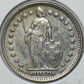 Switzerland 1937 Franc 150968 combine shipping