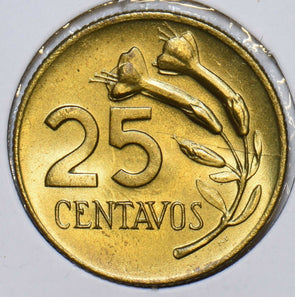 Peru 1966 25 Centavos 196607 combine shipping