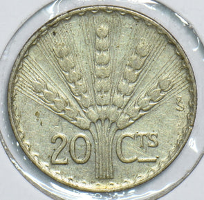 Uruguay 1942 20 Centesimos 240949 combine shipping